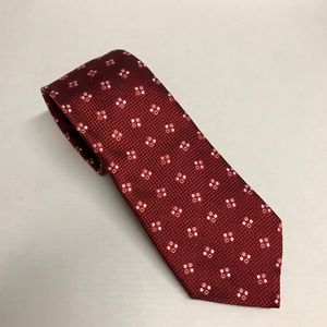Ermenegildo Zegna Silk Tie with Dice Pattern